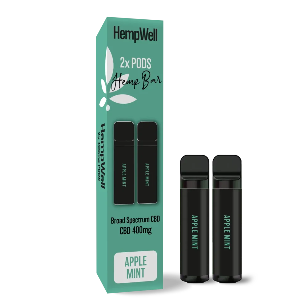 CBD Vape | Prefilled Pod x2 | 400mg Each | 4 Flavours