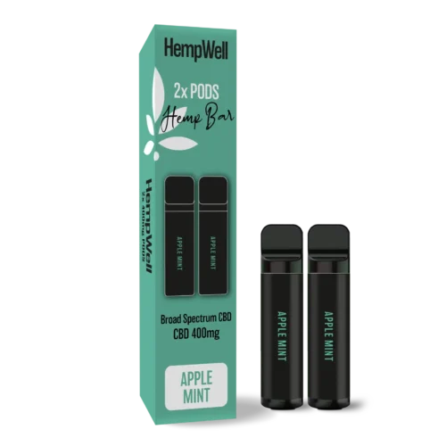 CBD Vape Pod Twin Pack – 4 Flavours