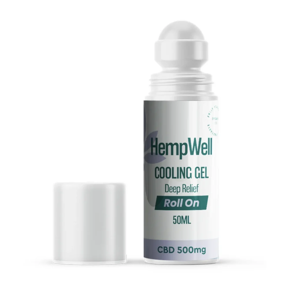 CBD Roll On Cooling Relief Gel 500mg - 1000mg